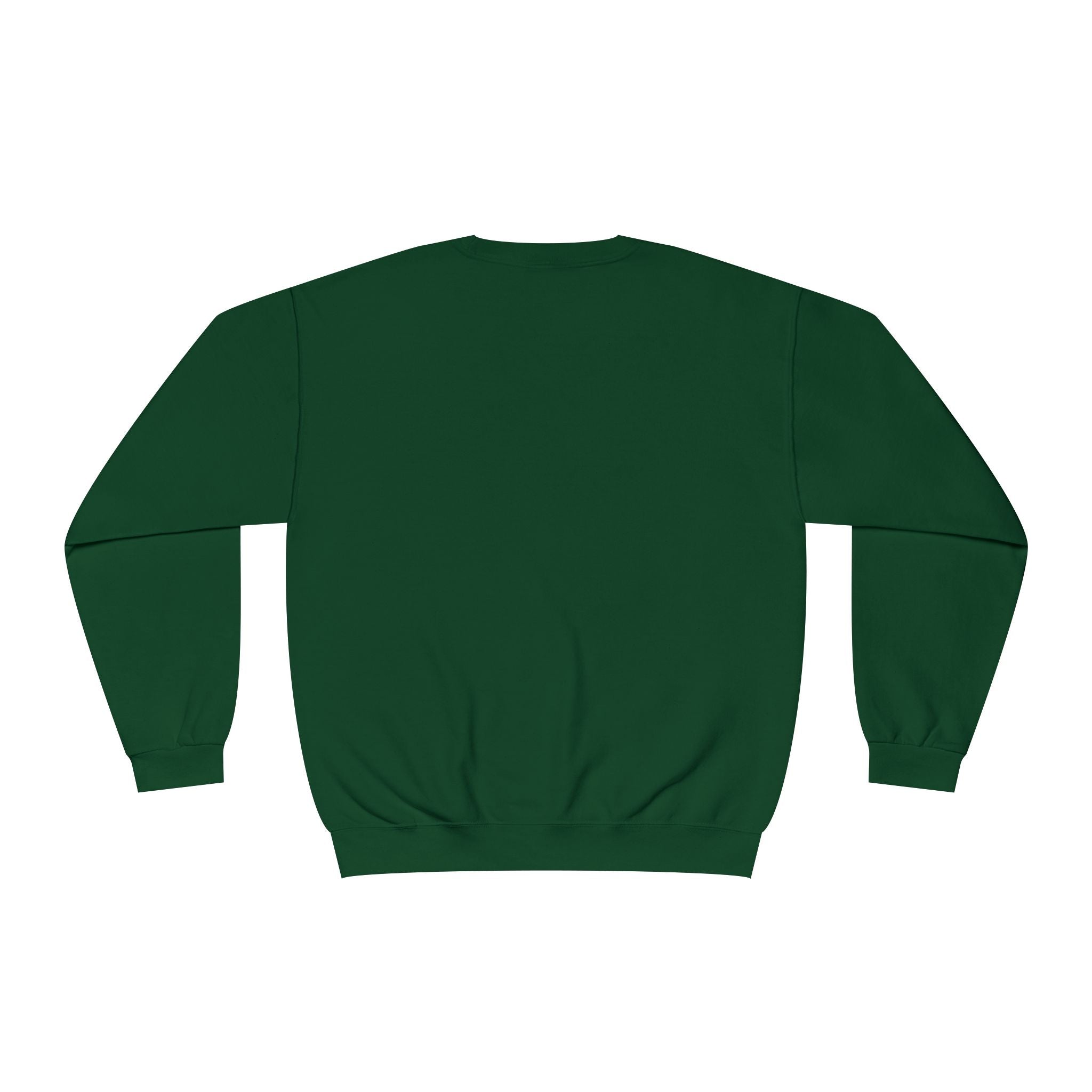 Classic White Crewneck Sweatshirt — Unisex Pullover