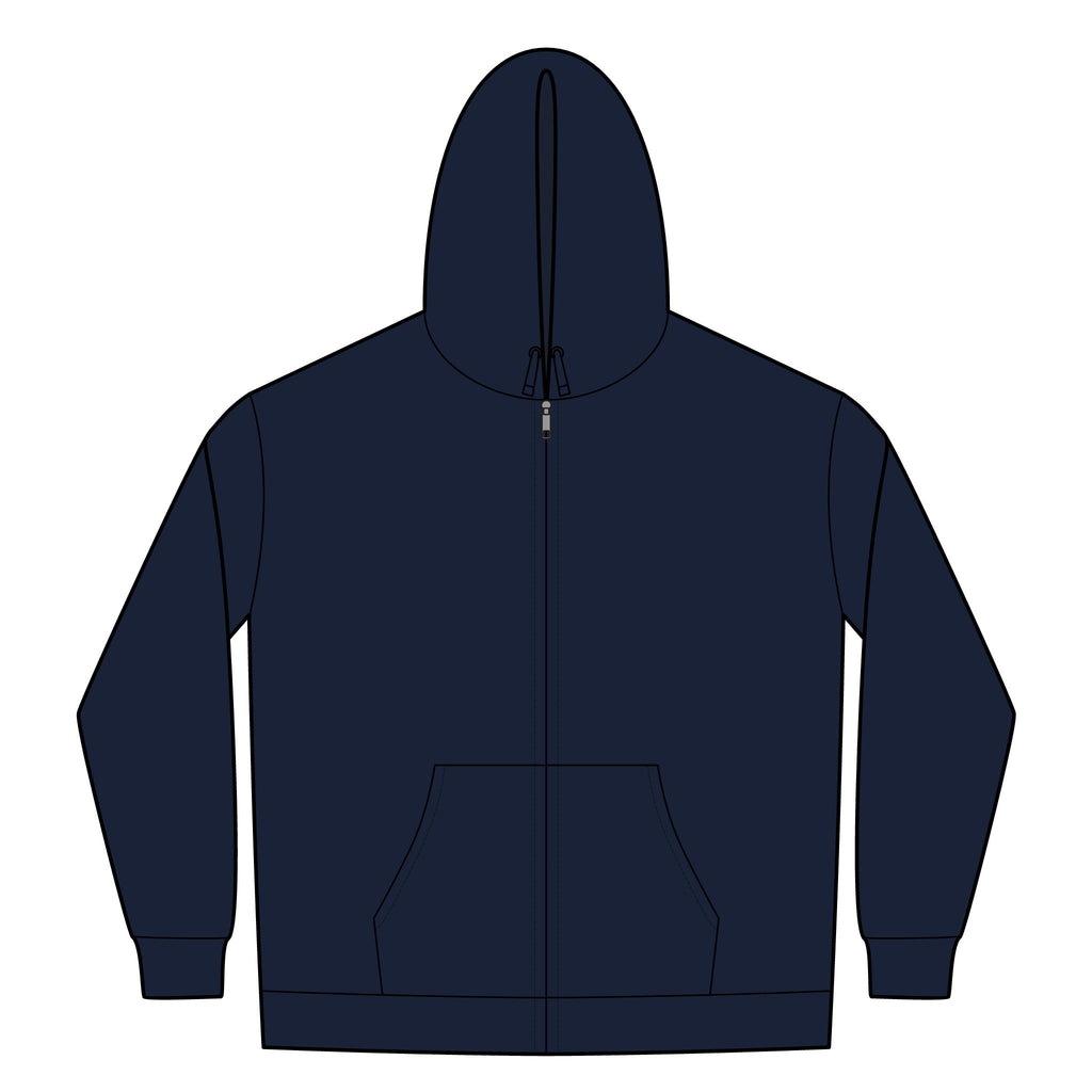 Heavyweight Sherpa-Lined Hooded Fleece Jacket