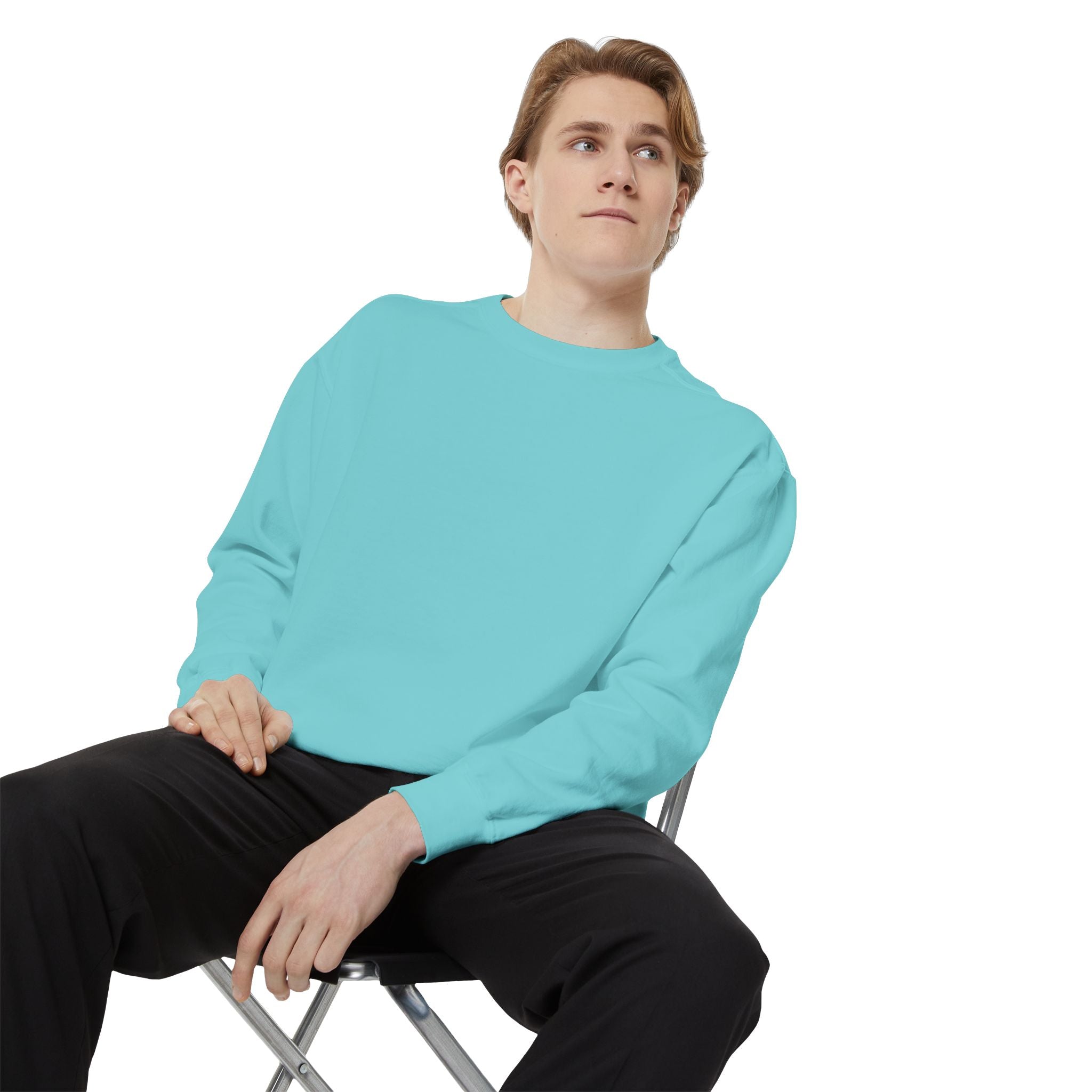 Classic Crewneck Sweatshirt — Lightweight Garment-Dyed Pullover