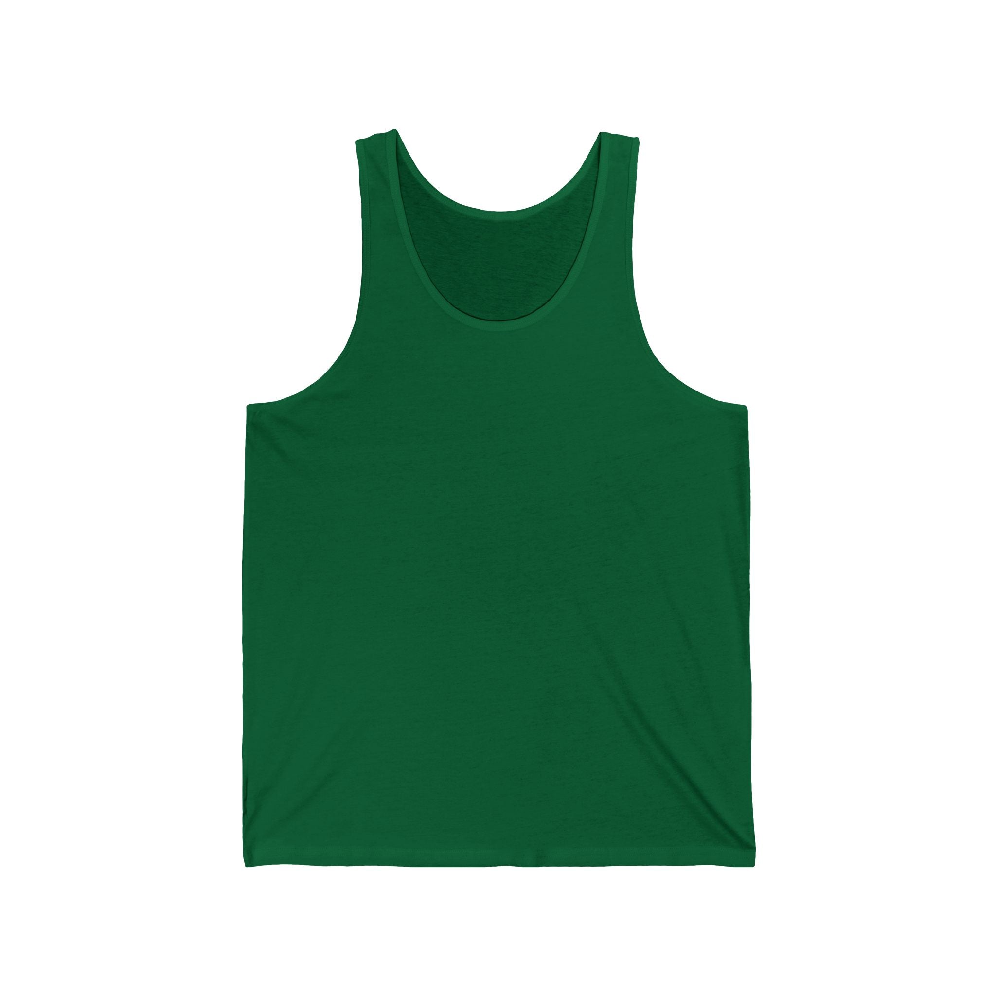 Classic White Tank Top — Lightweight Unisex Jersey Tank
