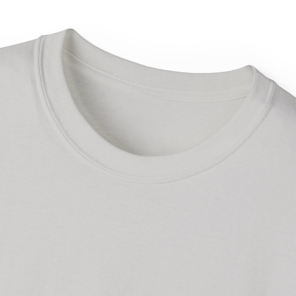 Classic White Cotton Tee - Plain Crewneck Shirt