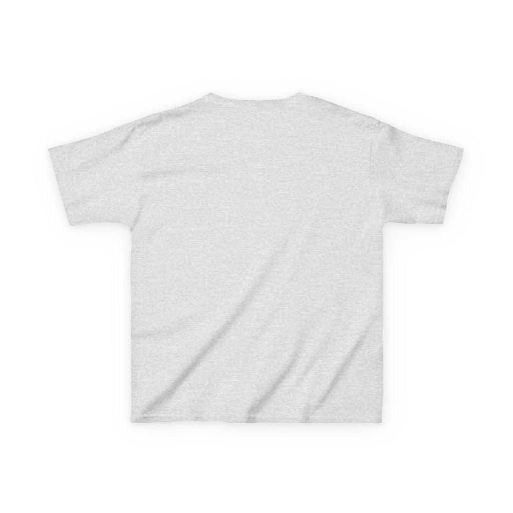 Kids T-Shirt — Plain White Heavy Cotton Tee for Boys & Girls