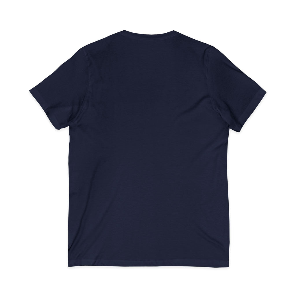 V-Neck Jersey Tee — Classic White Short Sleeve T-Shirt