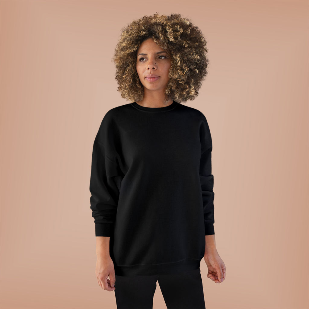 Classic White Crewneck Sweatshirt