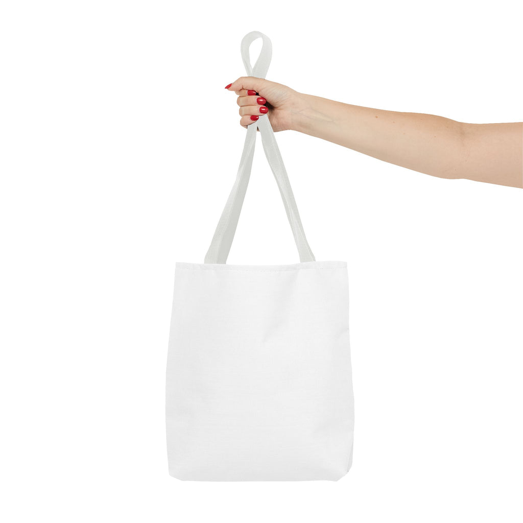 Custom All-Over Print Tote Bag — Blank White Canvas Shoulder Tote