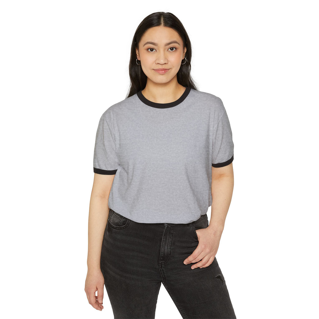 Classic Ringer T-Shirt — Retro Contrast Collar & Sleeve Tee