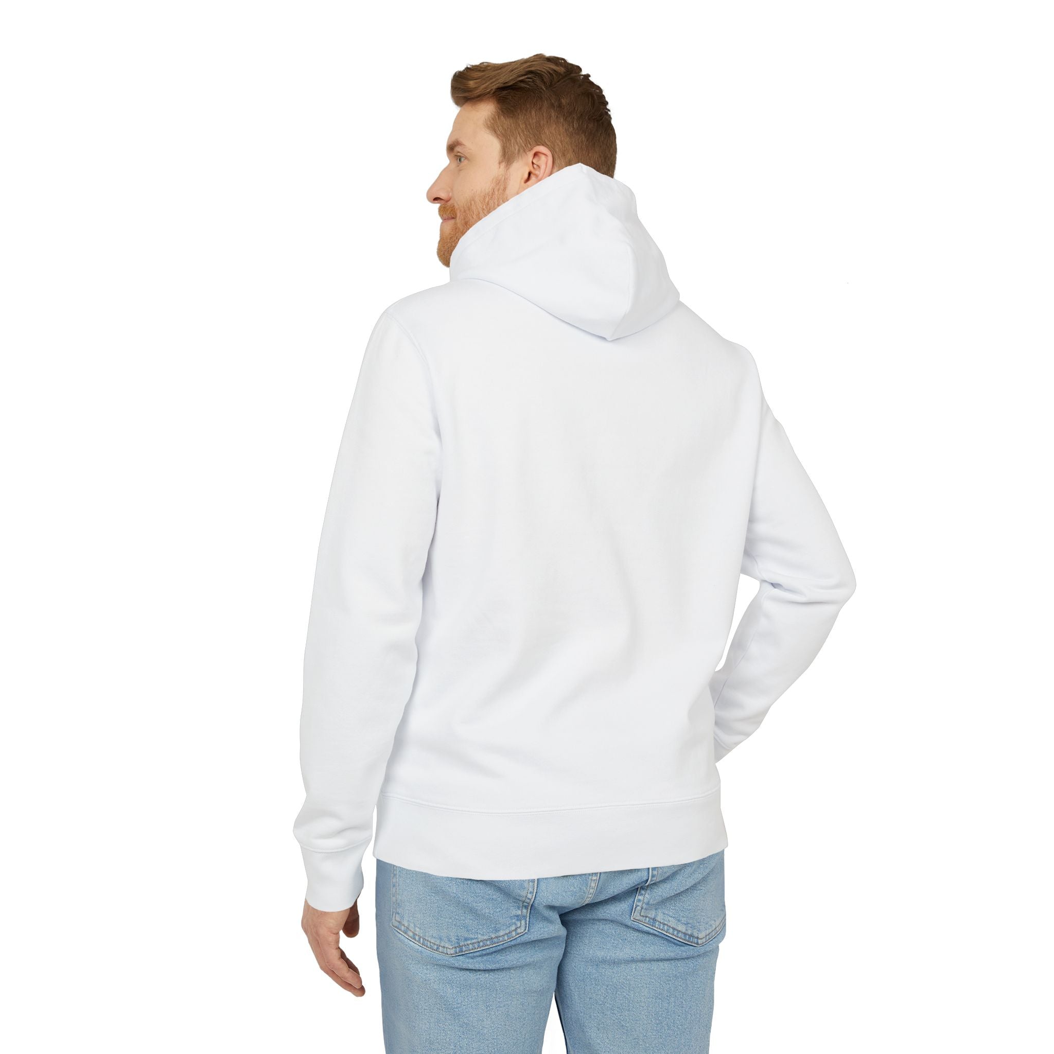 Classic White Hoodie – Lightweight Everyday Pullover