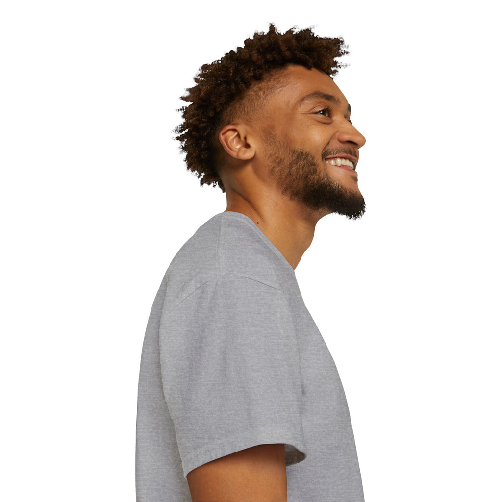 Classic White Cotton Tee - Plain Crewneck Shirt
