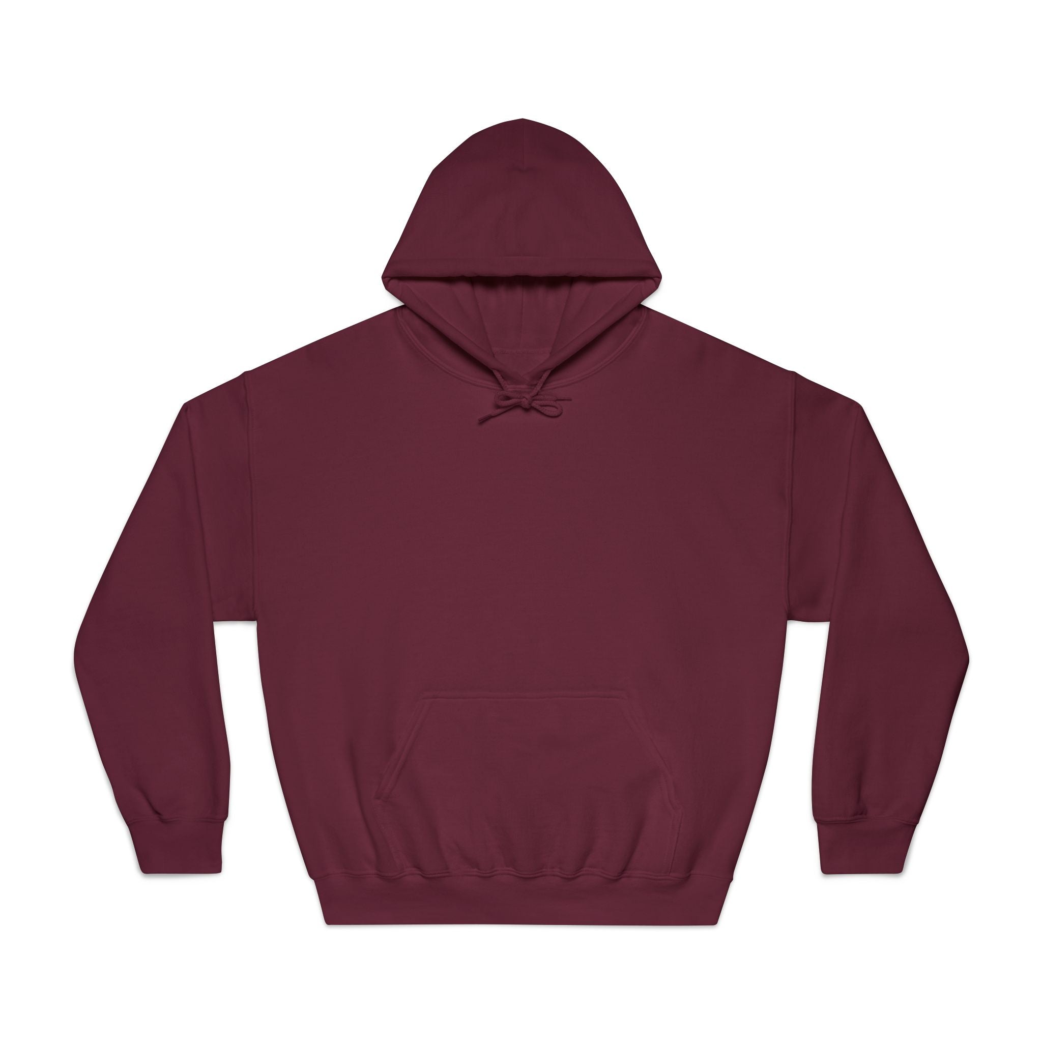 Blank White Hooded Sweatshirt