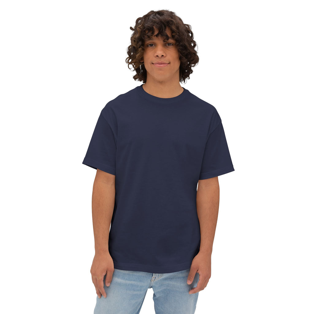 Oversized Boxy Tee — Minimal White Crewneck T-Shirt