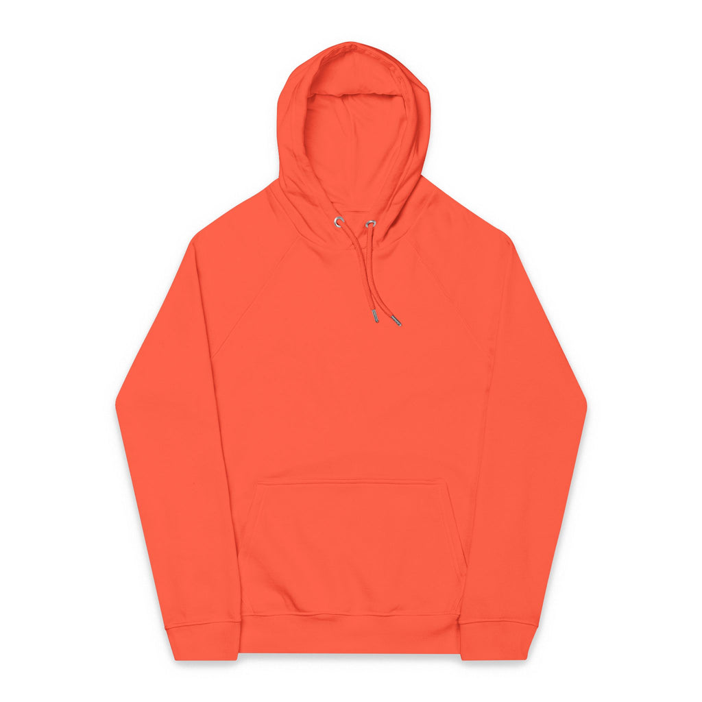 Eco Raglan Hoodie — Embroidered Sustainable Pullover