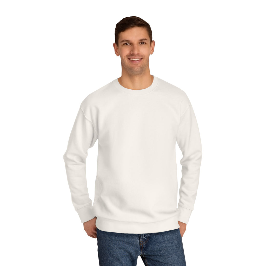 Crewneck Sweatshirt – Classic Coral Crew Sweatshirt, Cozy Everyday Pullover