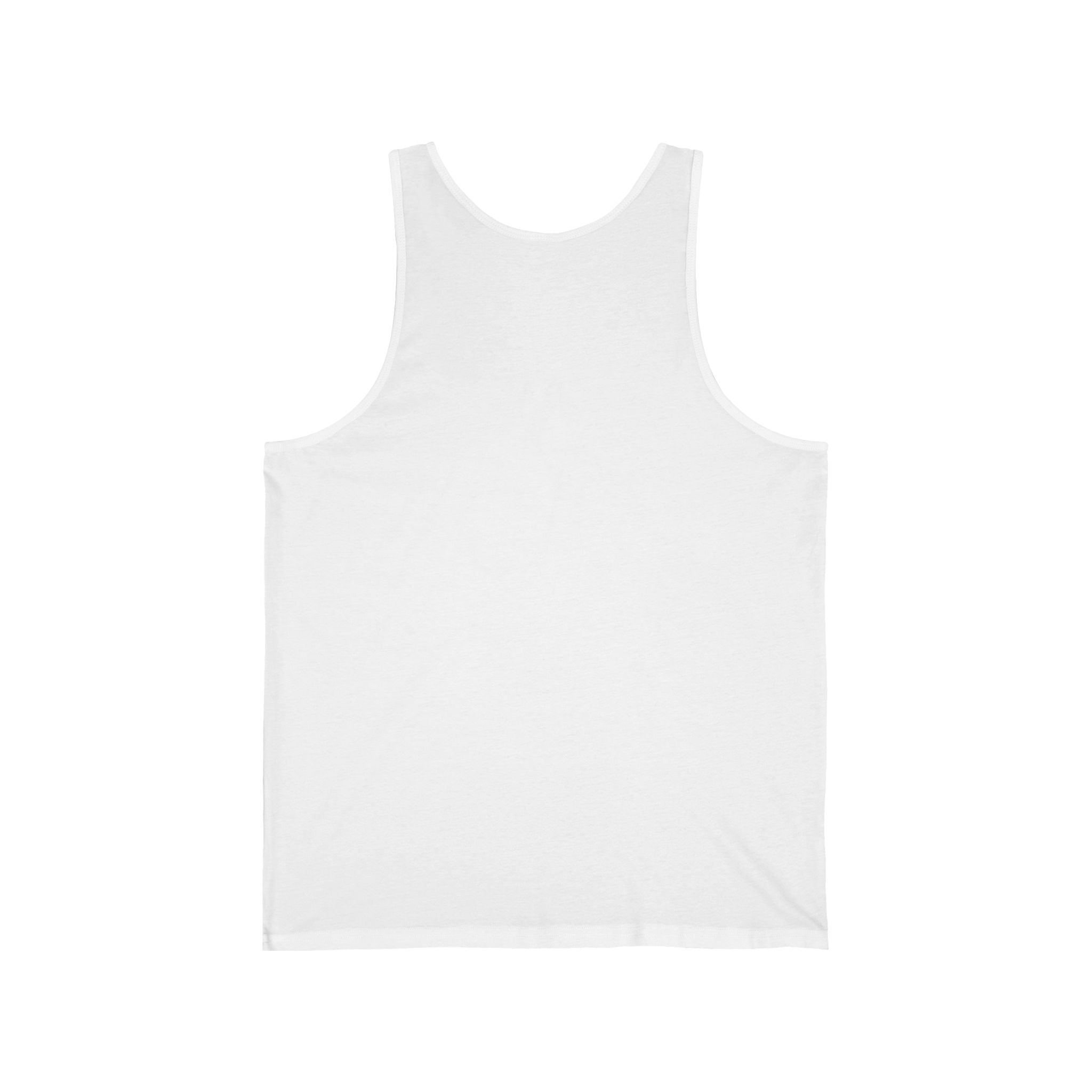 Classic White Tank Top — Lightweight Unisex Jersey Tank
