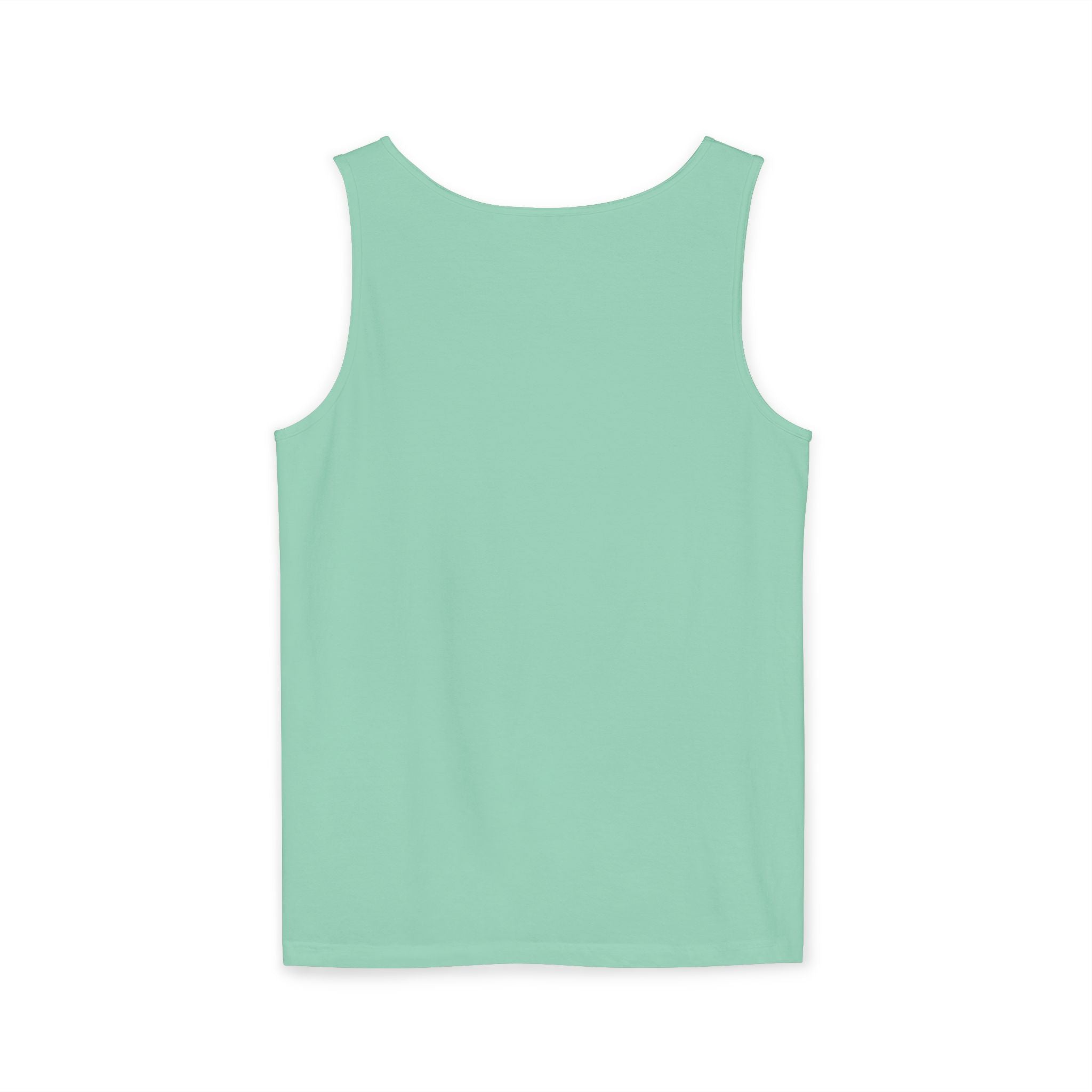 Plain White Tank Top — Lightweight Unisex Garment-Dyed Sleeveless Tee