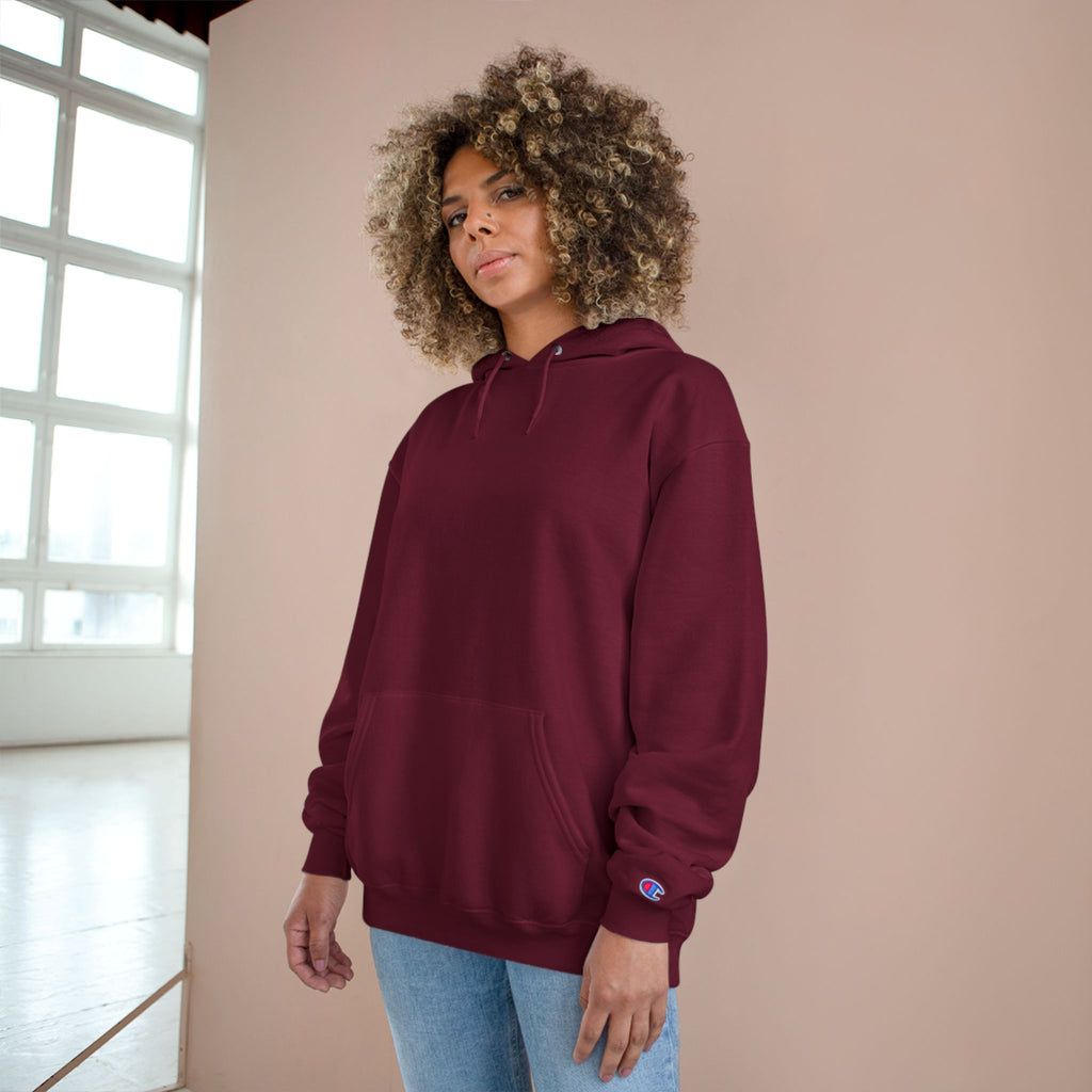 Classic White Champion Hoodie — Comfortable Everyday Pullover
