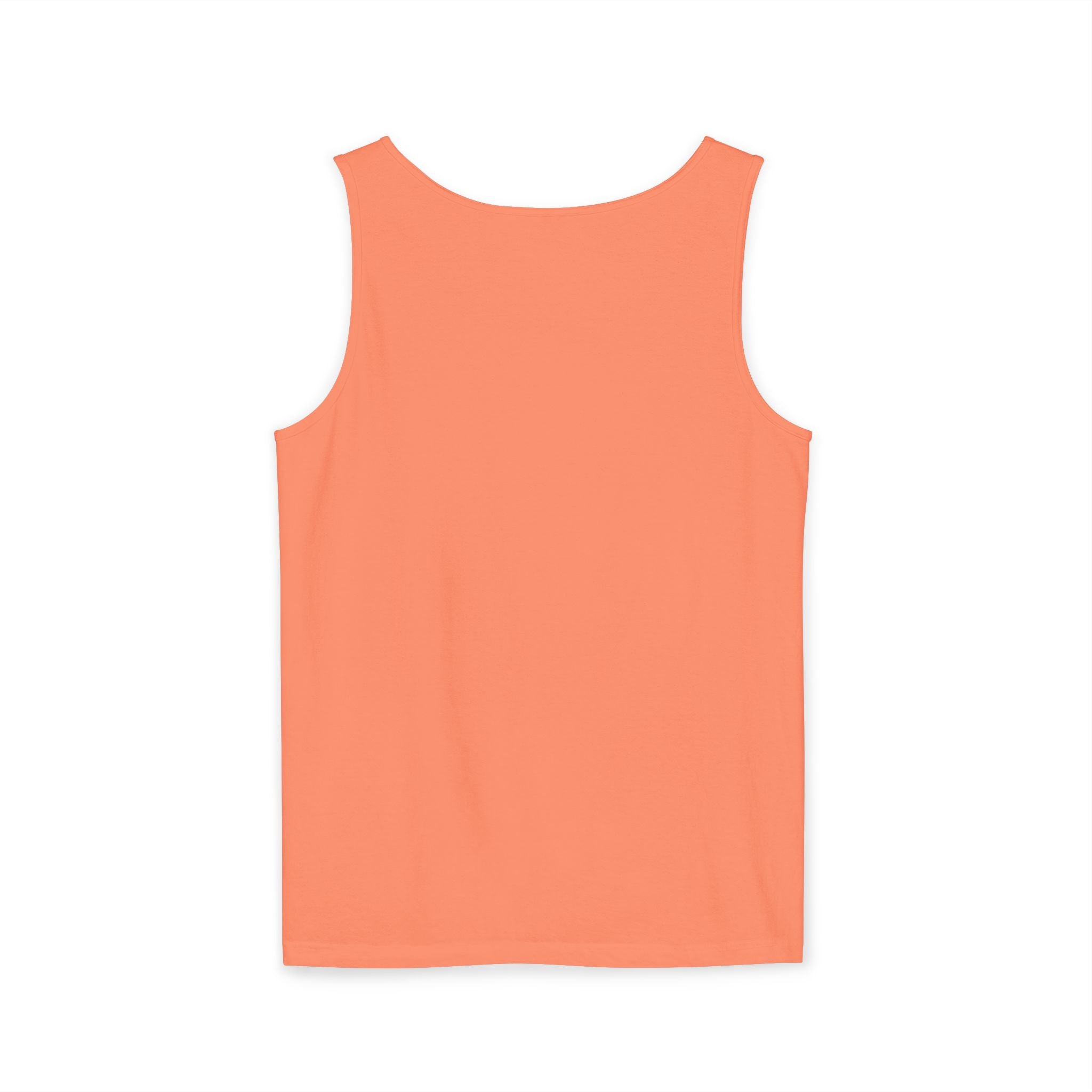 Plain White Tank Top — Lightweight Unisex Garment-Dyed Sleeveless Tee