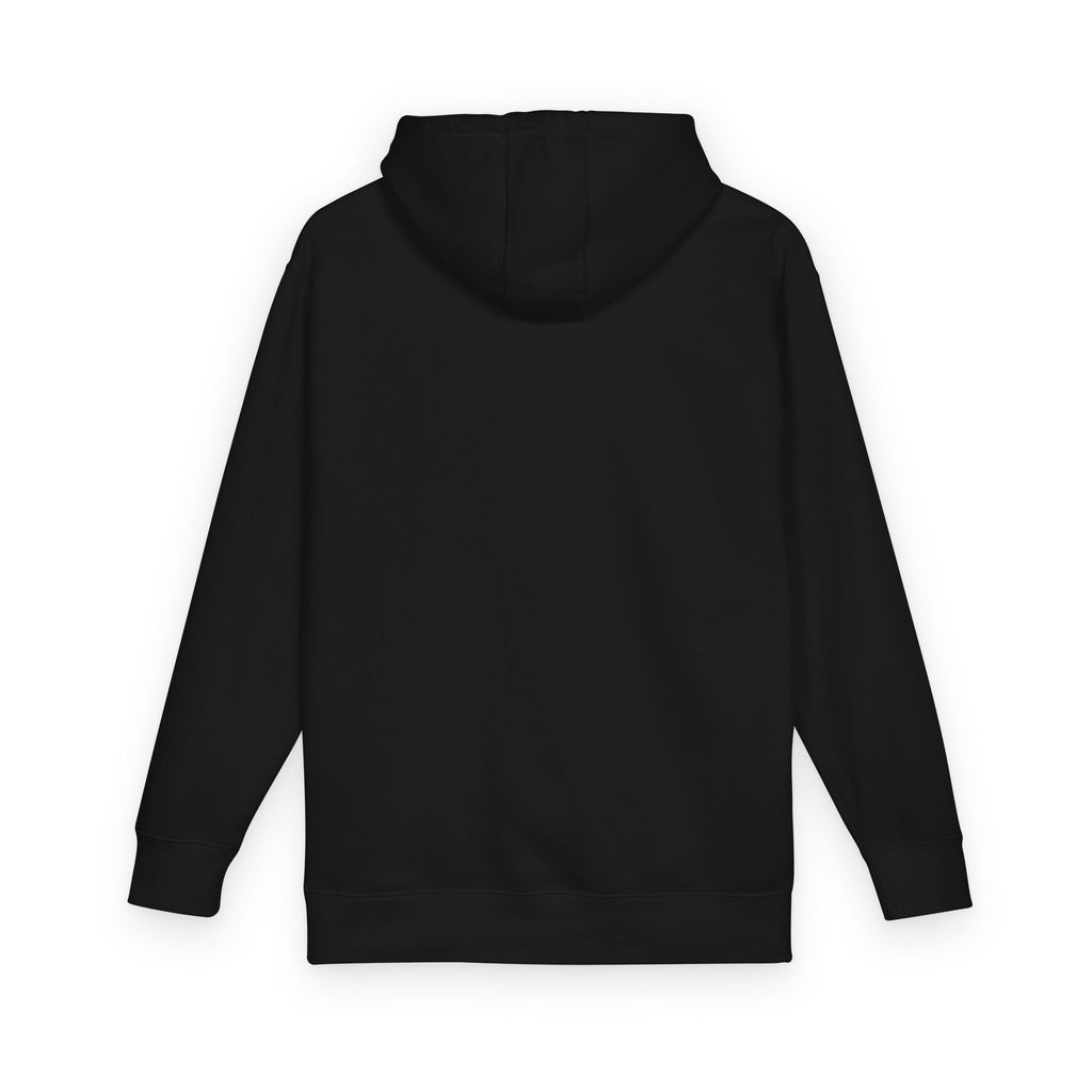 White Fleece Hoodie – Minimal Classic Pullover Hooded Sweatshirt