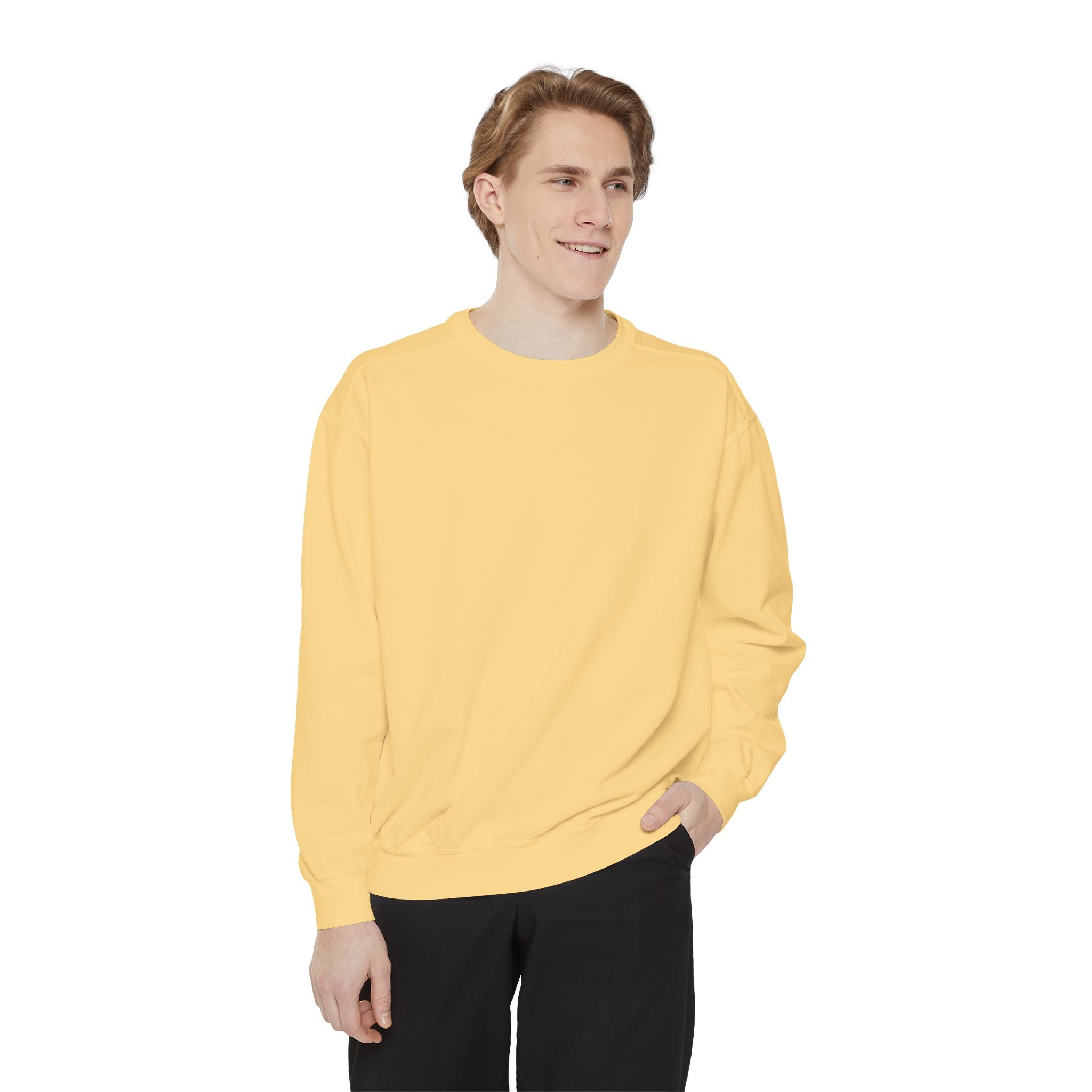 Classic Crewneck Sweatshirt — Lightweight Garment-Dyed Pullover