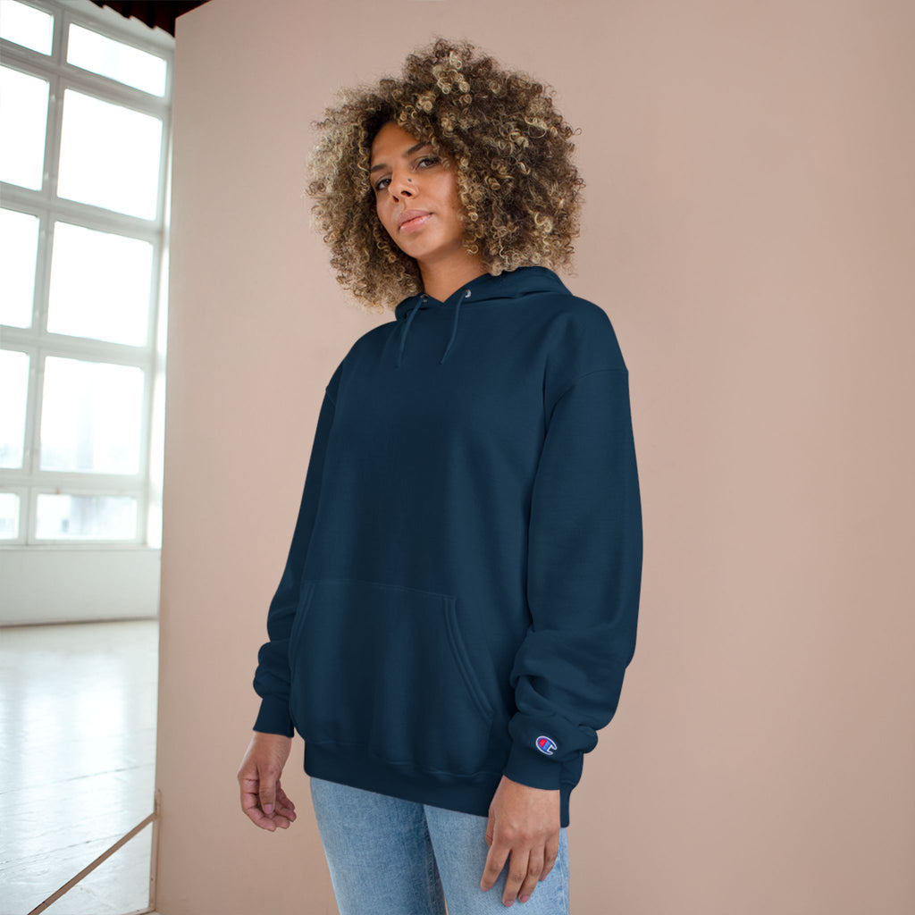 Classic White Champion Hoodie — Comfortable Everyday Pullover