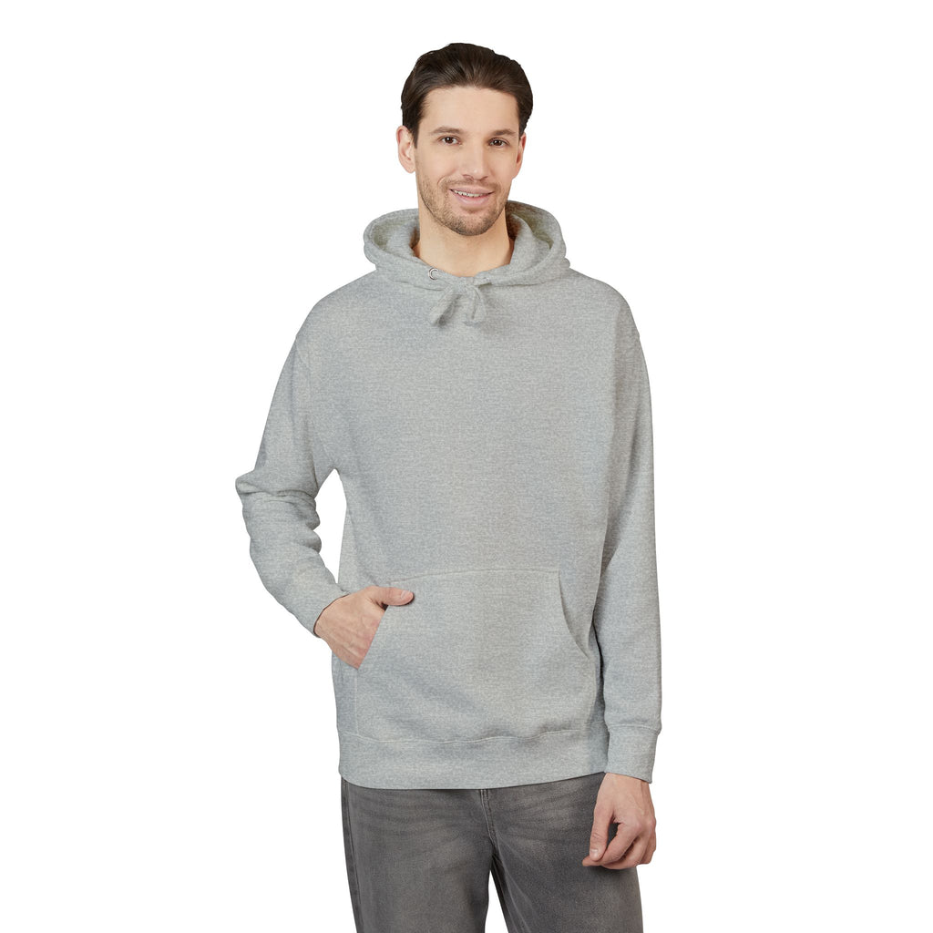 White Fleece Hoodie – Minimal Classic Pullover Hooded Sweatshirt