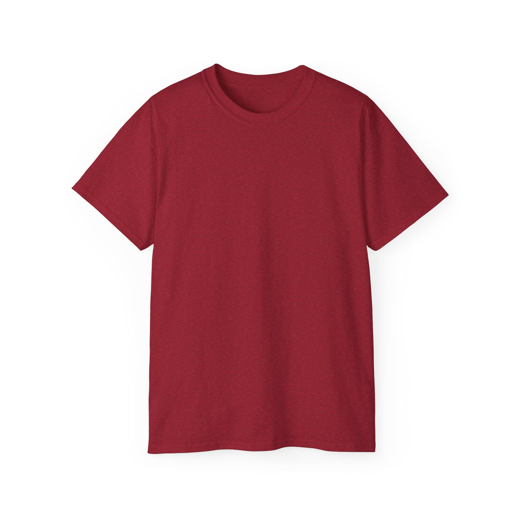 Classic White Cotton Tee - Plain Crewneck Shirt