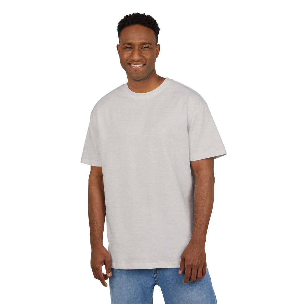 Oversized White Tee — Minimal Blank Heavy Cotton Oversize Shirt
