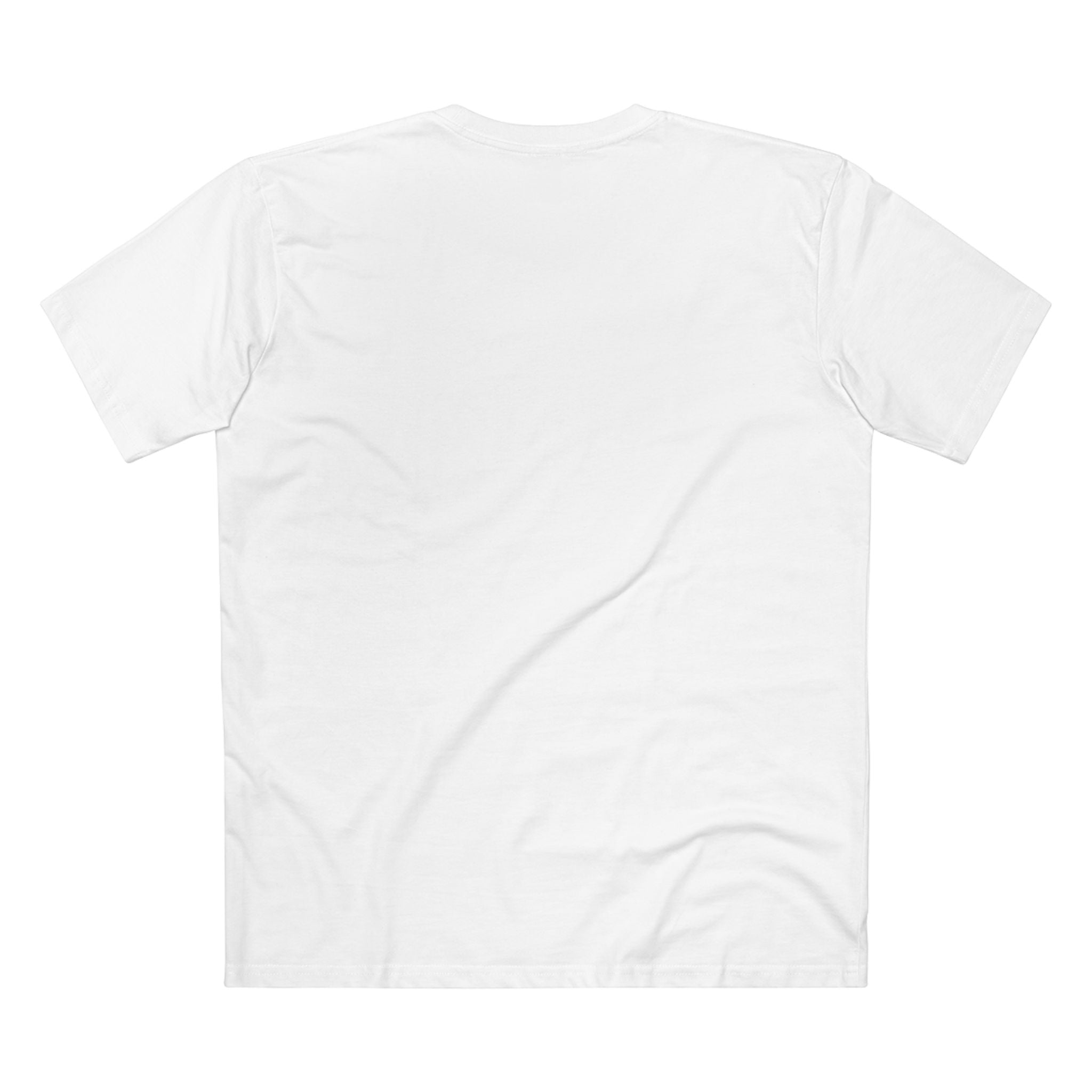 Classic White Tee — Adult Staple Crewneck T-Shirt