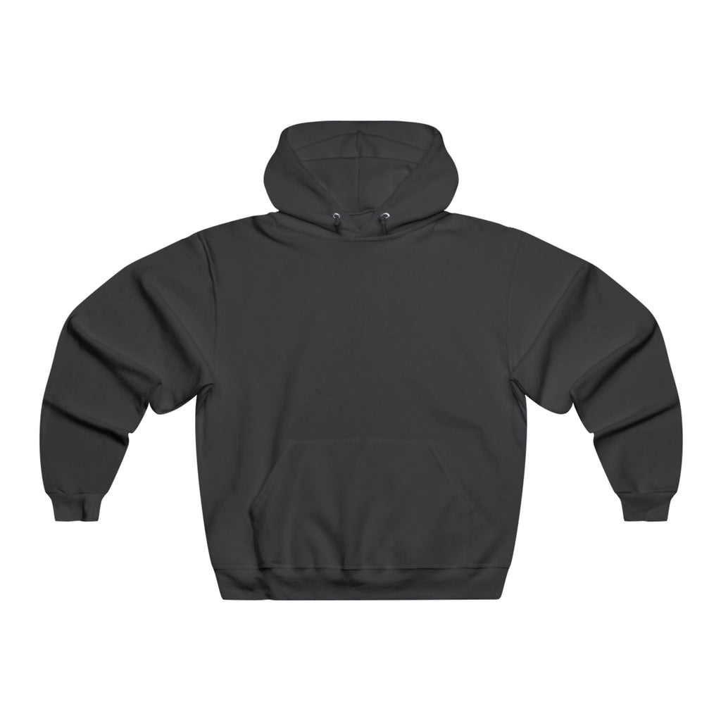 Blank White Hoodie — Men's Classic Pullover Hooded Sweatshirt