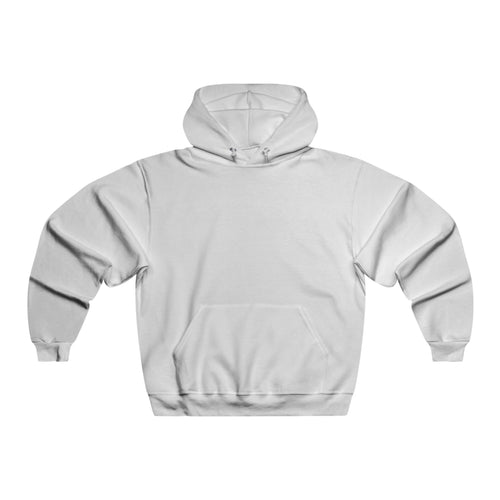Blank White Hoodie — Men's Classic Pullover Hooded Sweatshirt