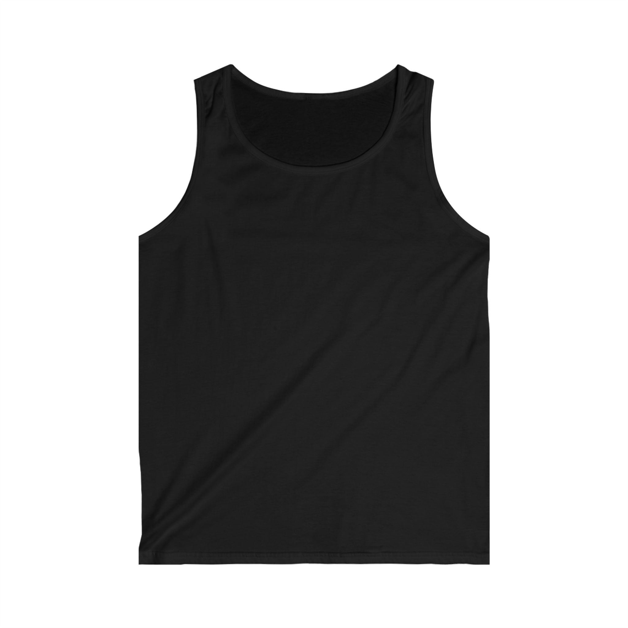 Men's White Tank Top — Classic Softstyle Athletic Vest
