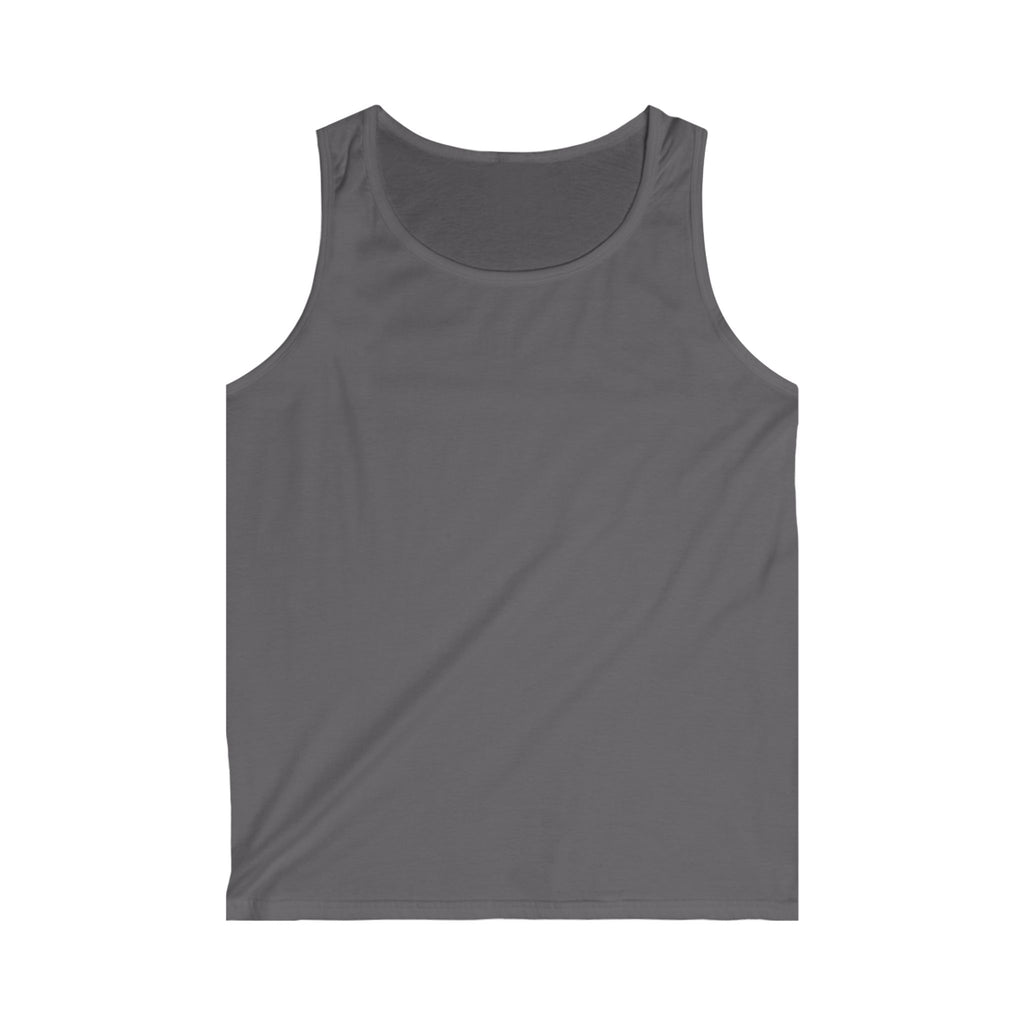 Men's White Tank Top — Classic Softstyle Athletic Vest