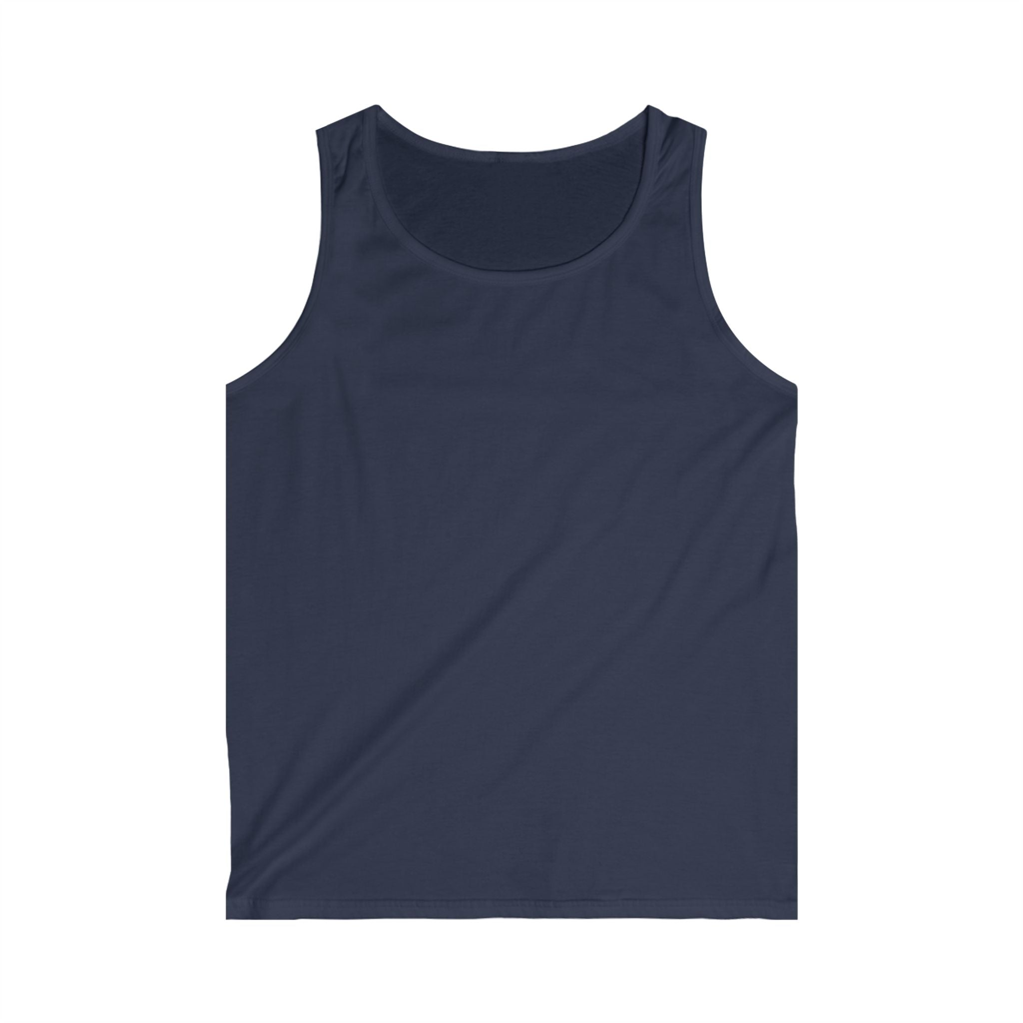 Men's White Tank Top — Classic Softstyle Athletic Vest