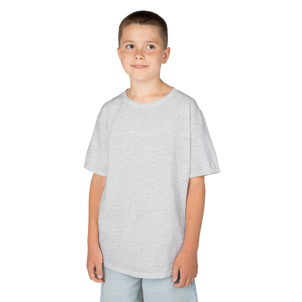 Kids T-Shirt — Plain White Heavy Cotton Tee for Boys & Girls