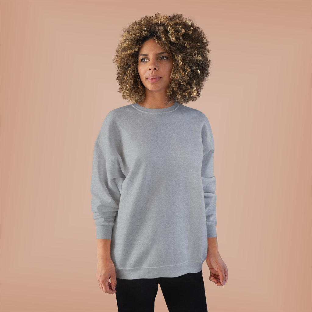 Classic White Crewneck Sweatshirt