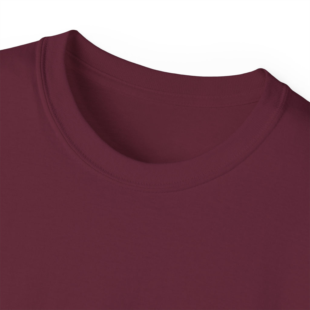 Classic White Cotton Tee - Plain Crewneck Shirt