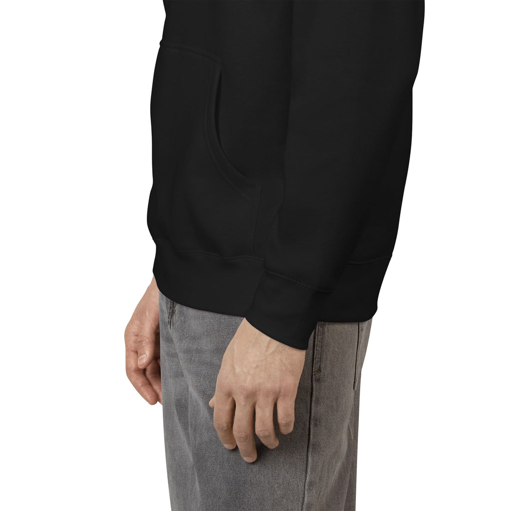 White Fleece Hoodie – Minimal Classic Pullover Hooded Sweatshirt