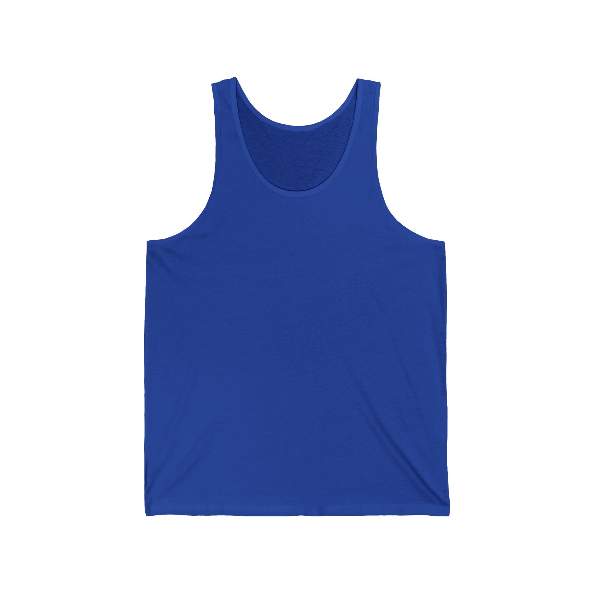 Classic White Tank Top — Lightweight Unisex Jersey Tank