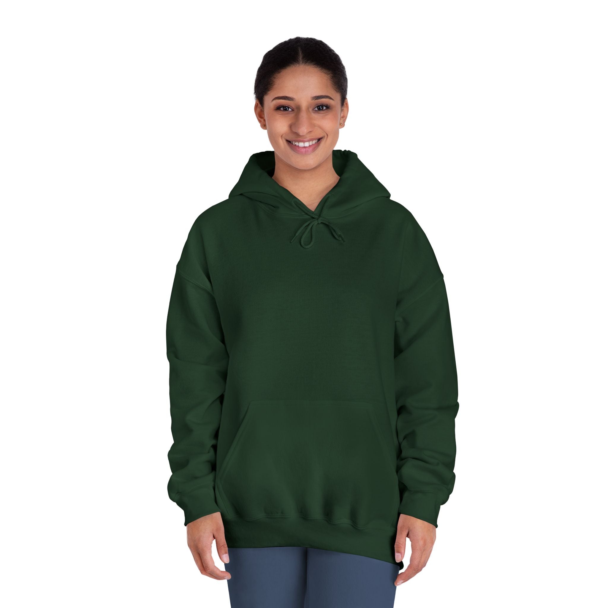 Blank White Hooded Sweatshirt