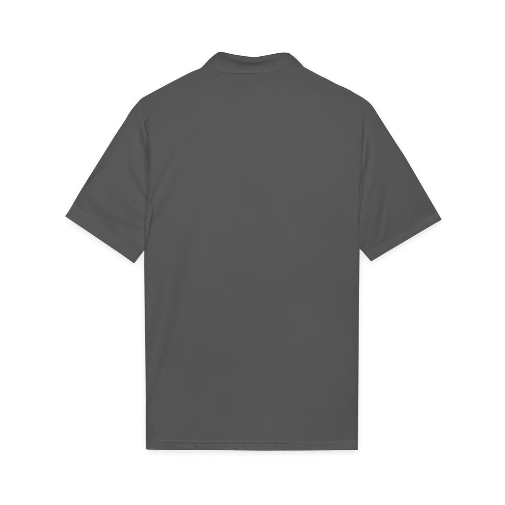 Men's White Performance Polo Shirt - Moisture-Wicking Sport-Tek Style