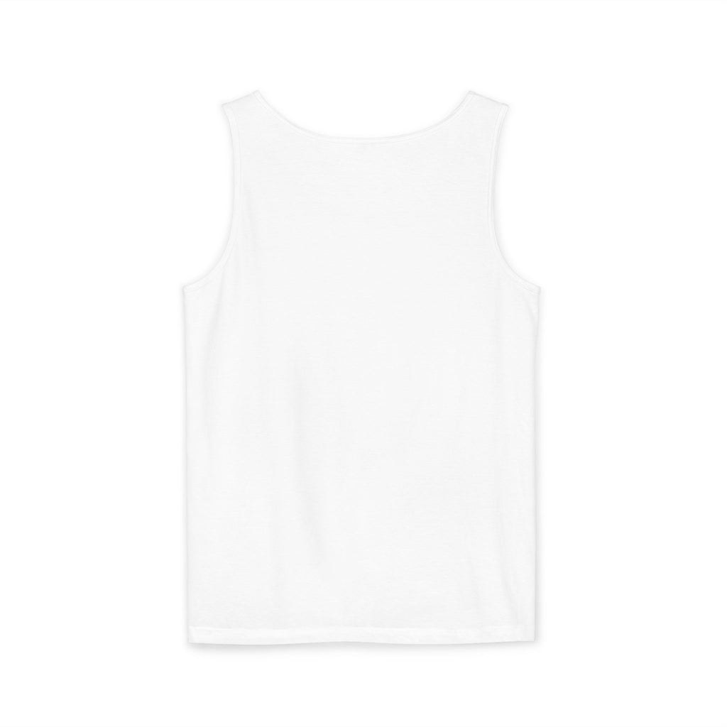 Classic White Tank Top — Everyday Garment-Dyed Casual Tank