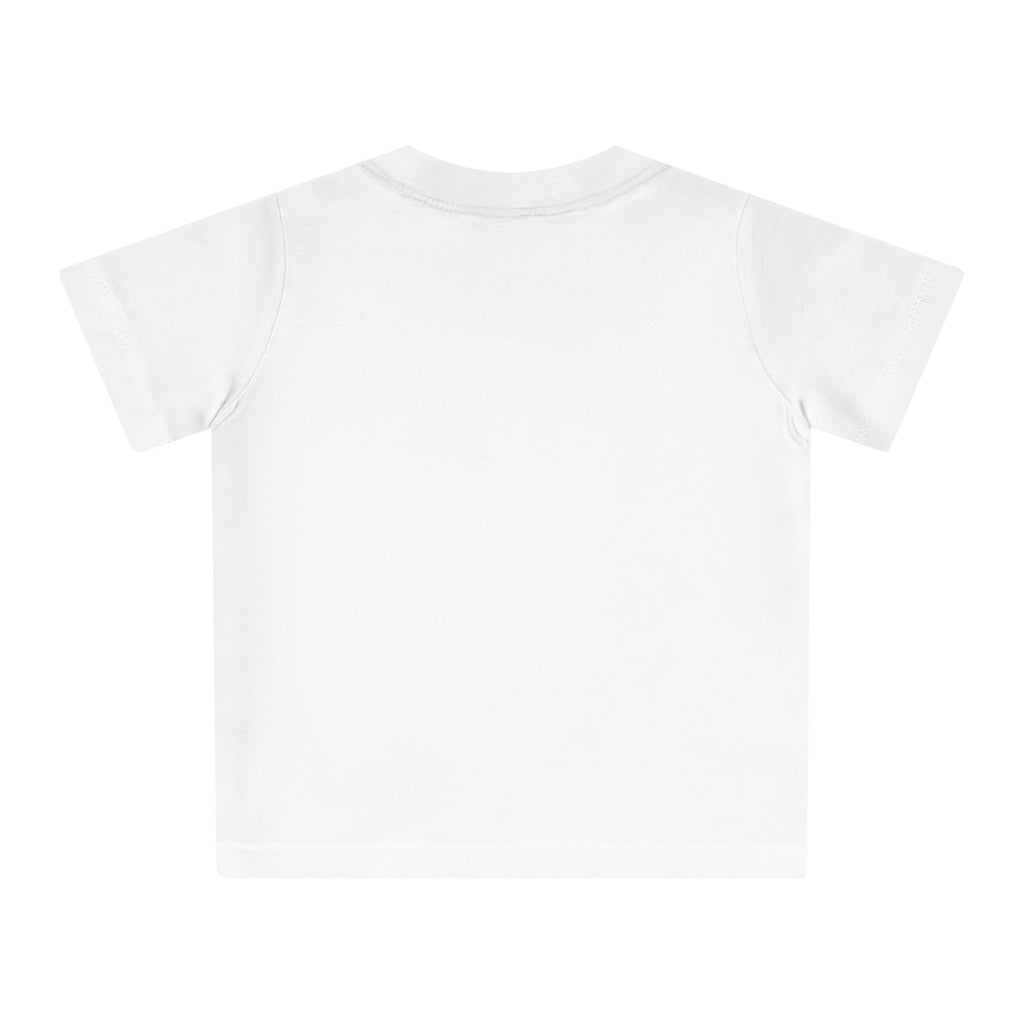 Cute Plain Baby T-Shirt — Soft White Infant Tee