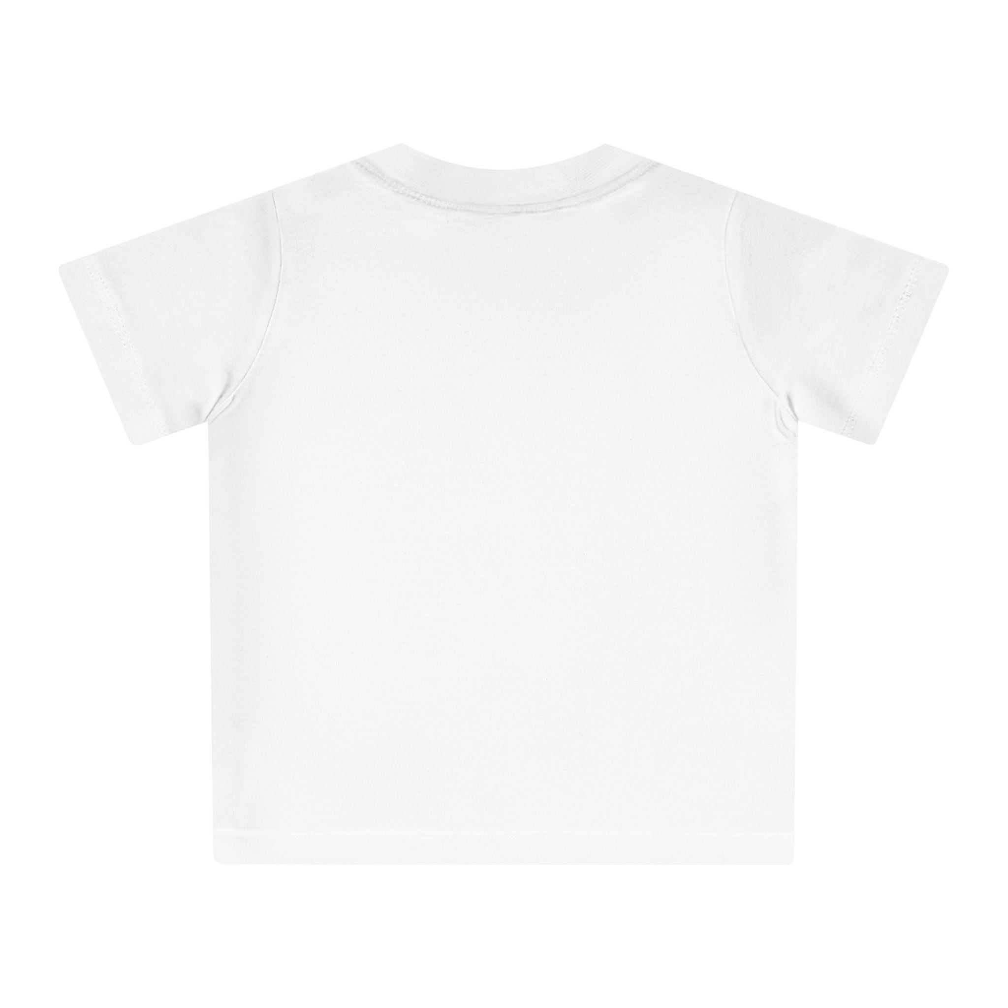 Cute Plain Baby T-Shirt — Soft White Infant Tee