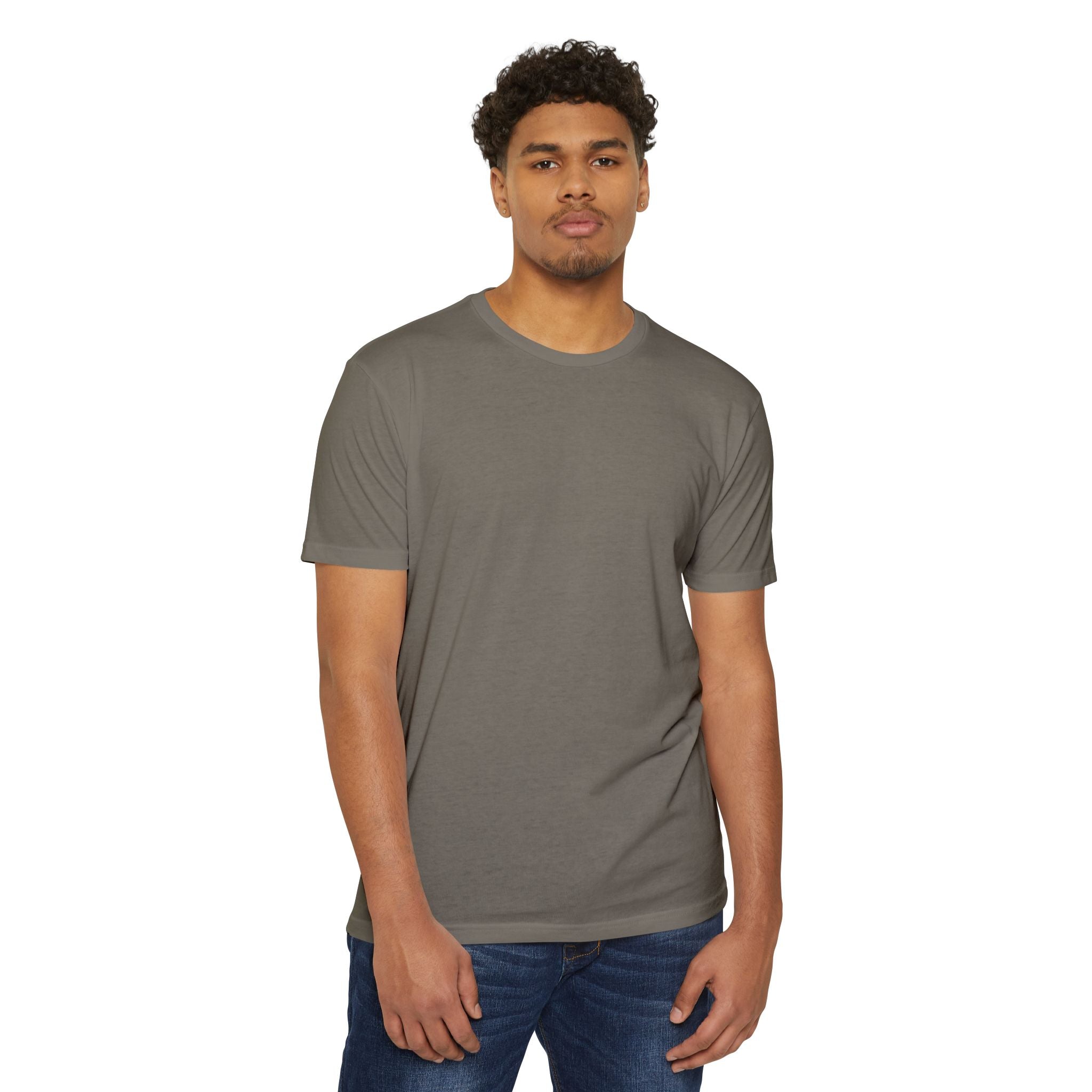 Classic Olive Crewneck T-Shirt