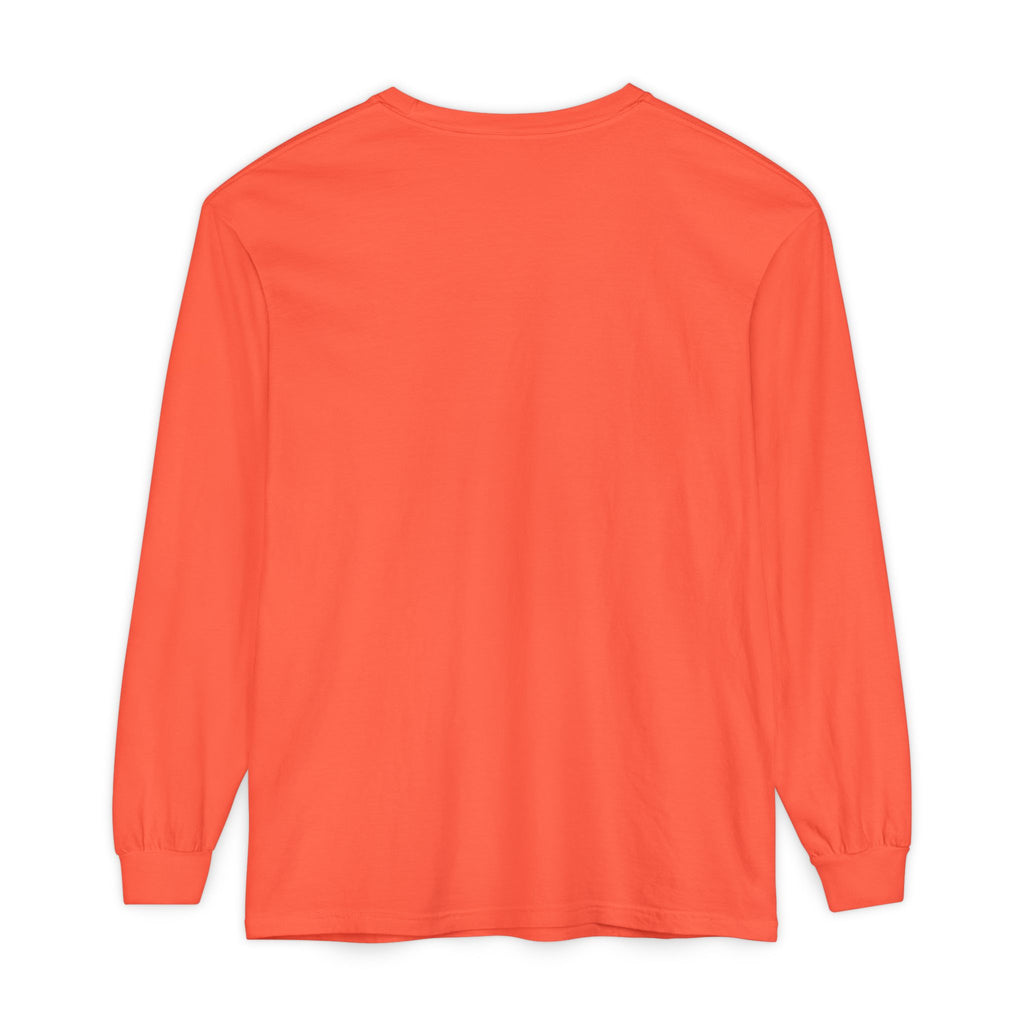 Long Sleeve T-Shirt — Classic White Garment-Dyed Tee