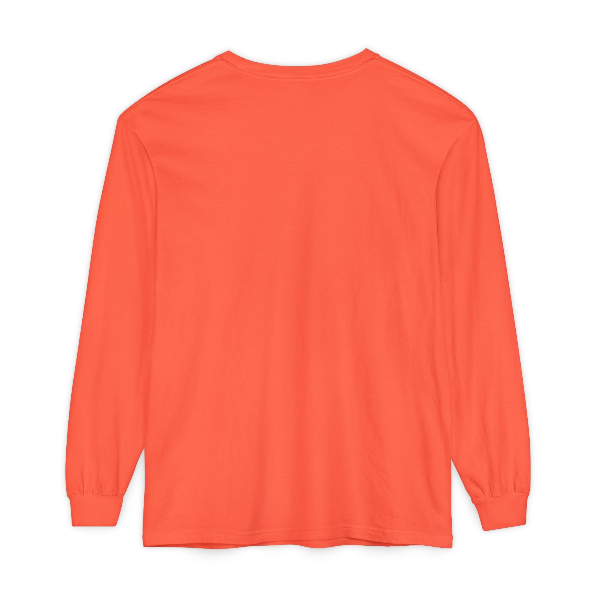 Long Sleeve T-Shirt — Classic White Garment-Dyed Tee