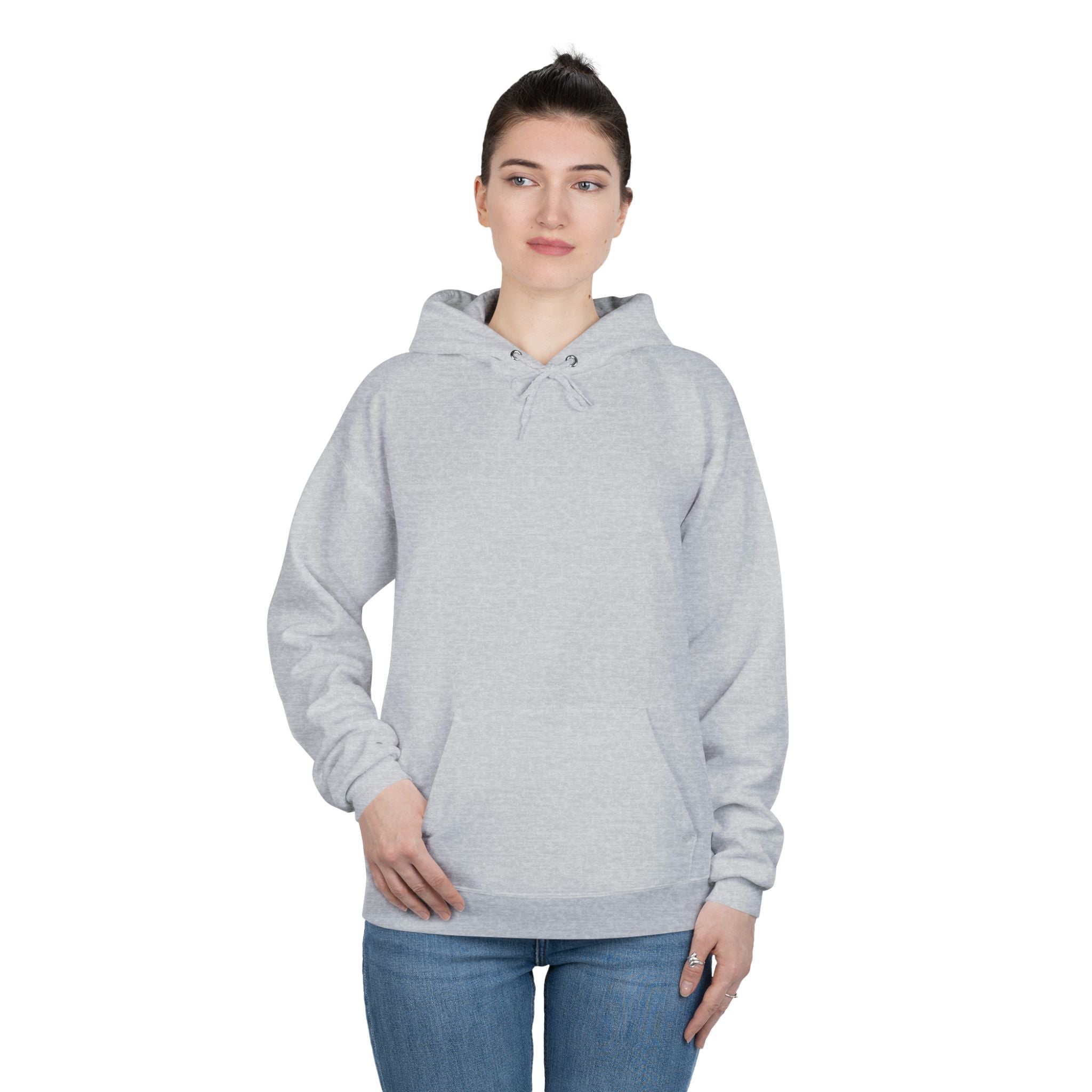 Eco-Friendly White Pullover Hoodie