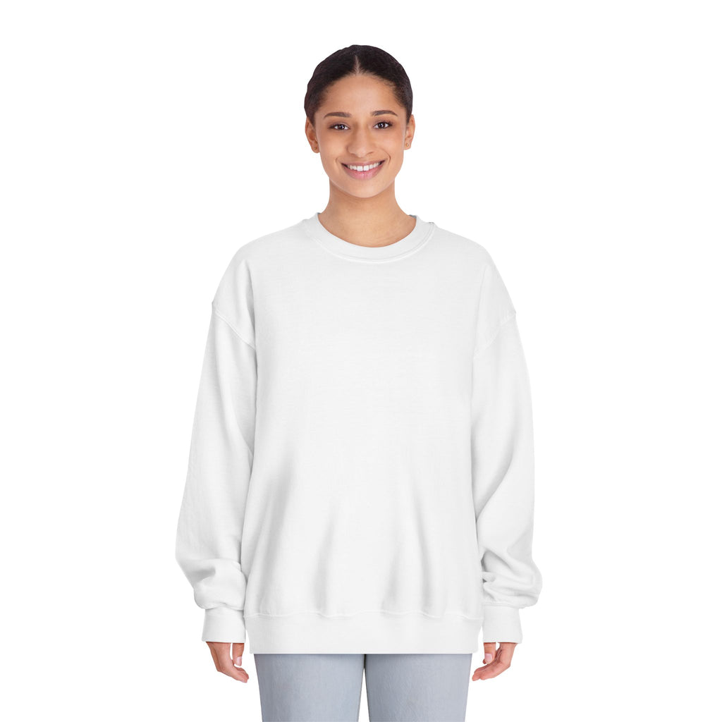 Classic White Crewneck Sweatshirt