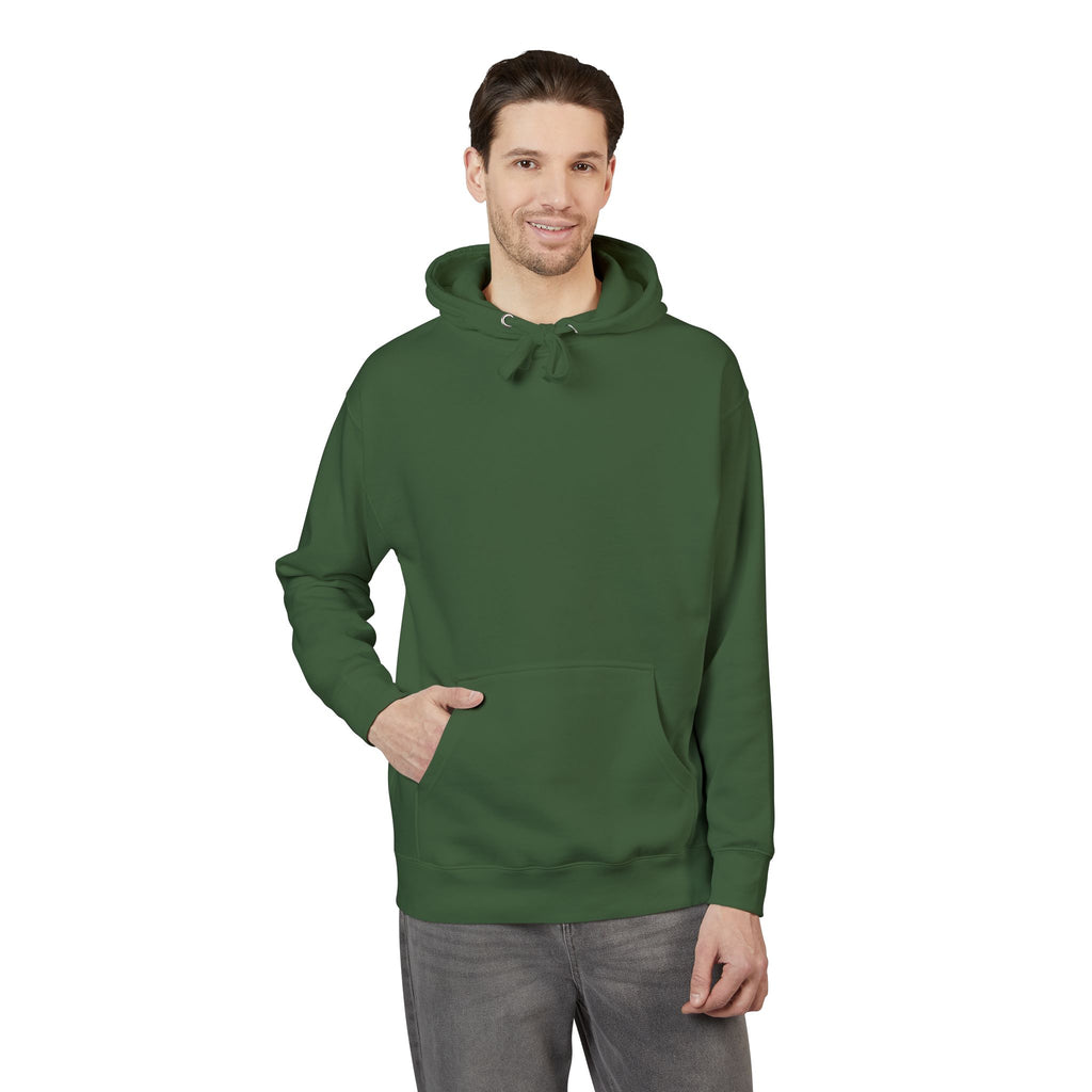White Fleece Hoodie – Minimal Classic Pullover Hooded Sweatshirt
