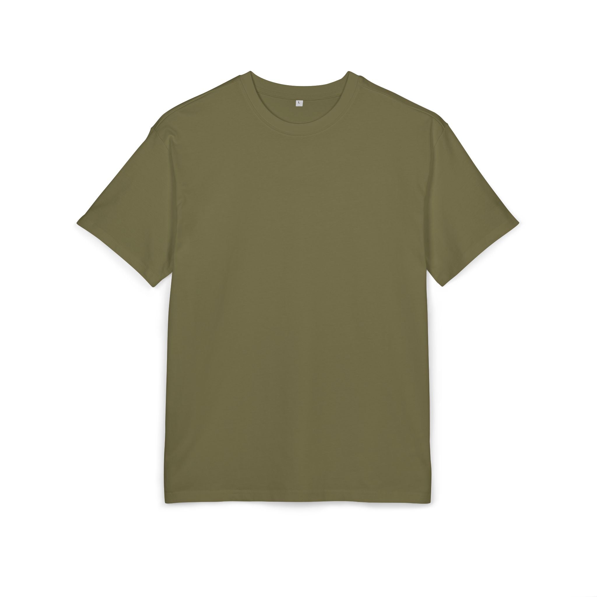 Oversized White Tee — Minimal Blank Heavy Cotton Oversize Shirt