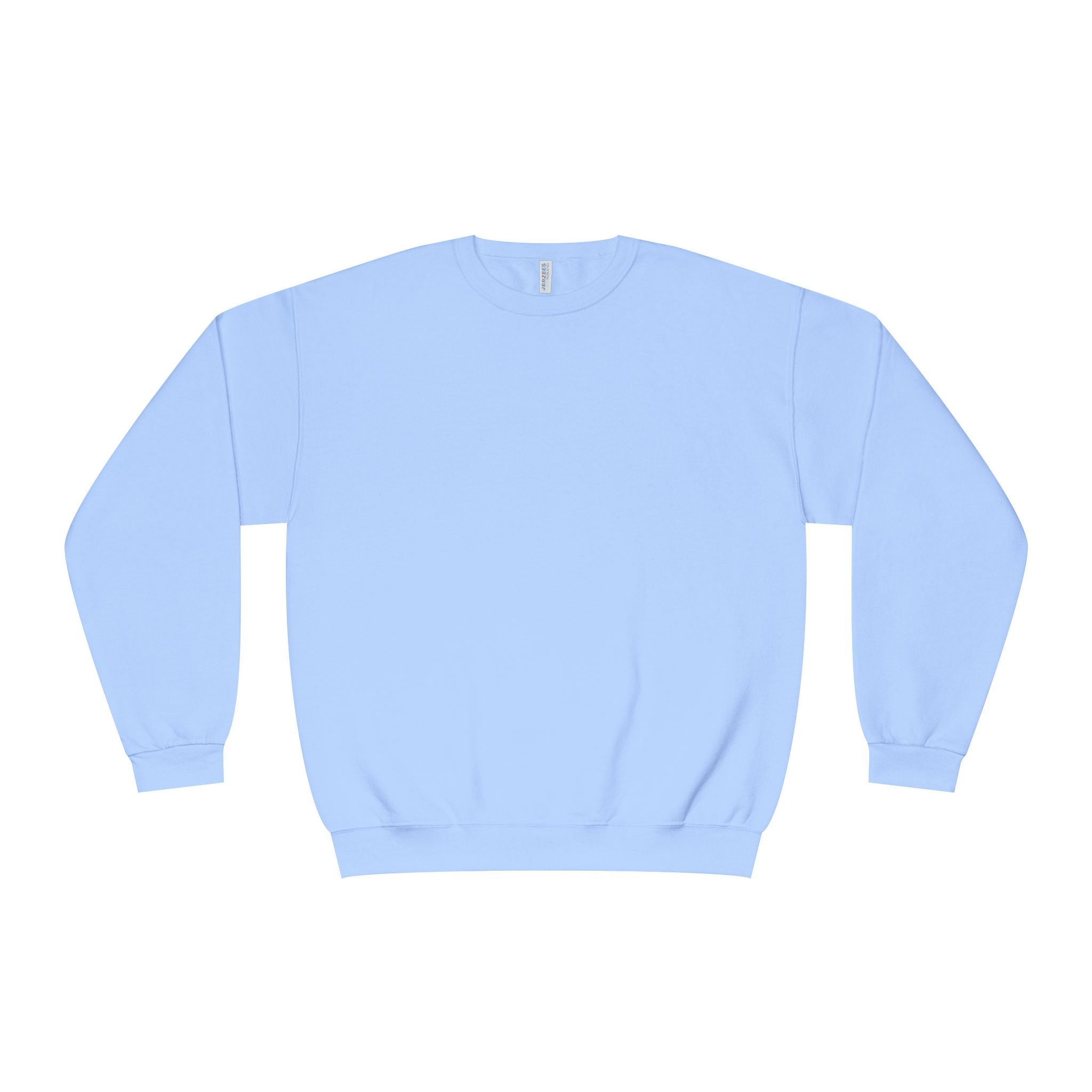 Classic White Crewneck Sweatshirt — Unisex Pullover